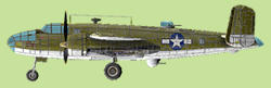 Средний бомбардировщик B-25-AT